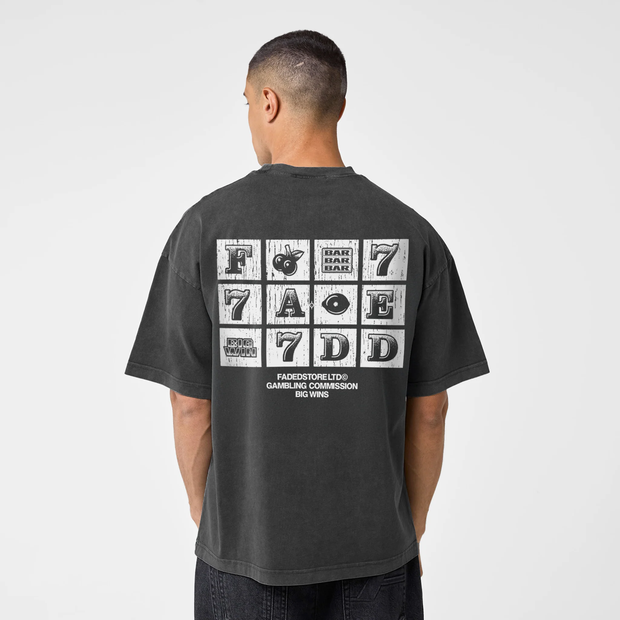 Big Wins T-Shirt | Black Wash - Image 2