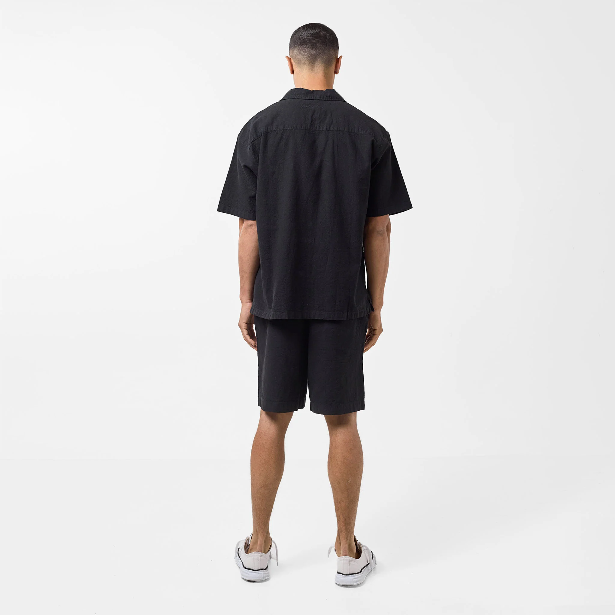 Linen Short | Black - Image 9
