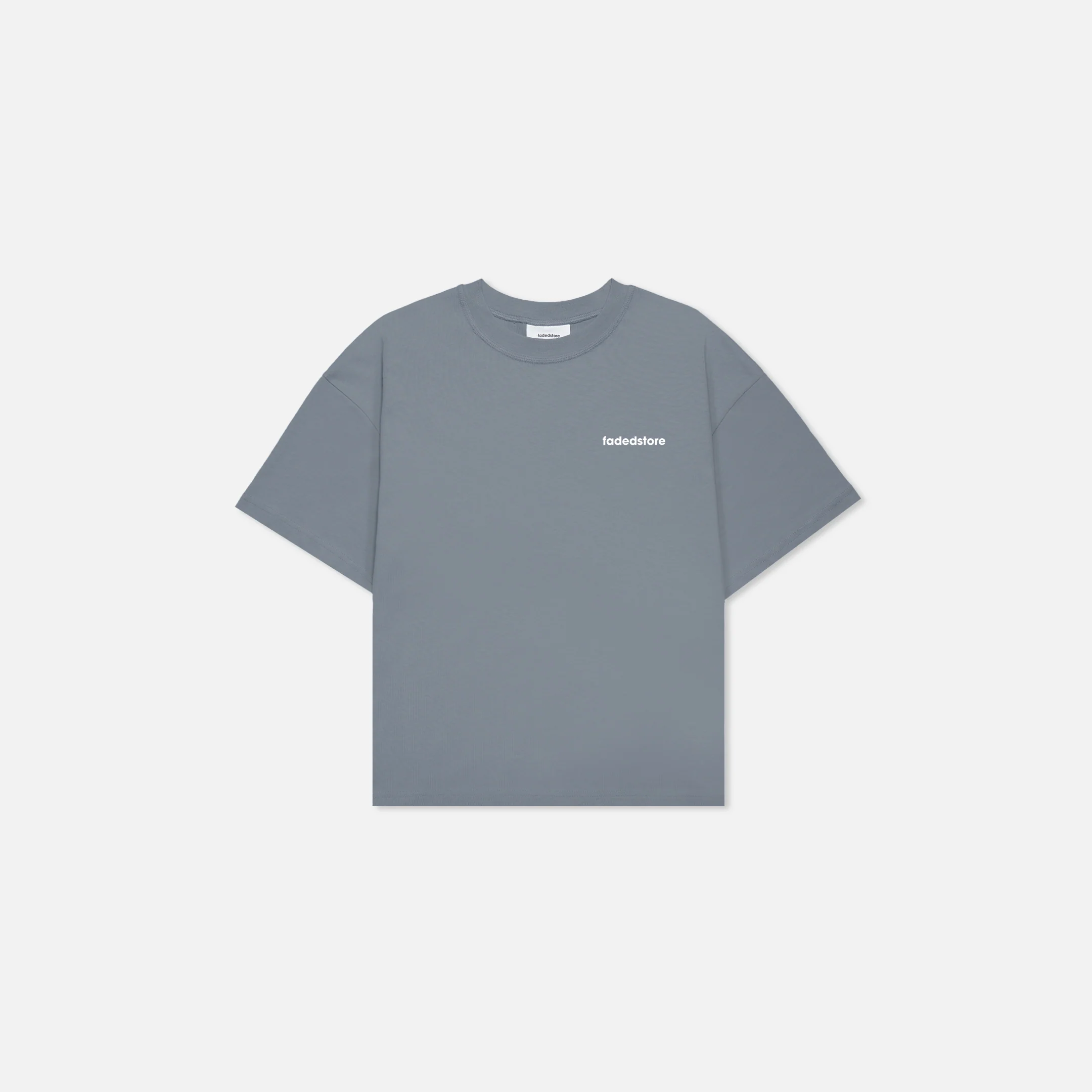 Poolside T-Shirt | Slate Grey - Image 9
